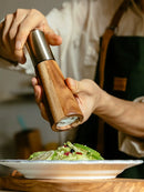 Axya Acacia Wood Pepper Mill Grinder Set