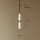 Axyaa Minimalist Glass Pendant Lamp for Modern Spaces