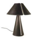 Axyaa Minimalist Leather Table Lamp Nordically Designed for Study Bedroom