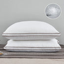 Axyaa Goose Down & Feather Pillow: Luxurious for Stomach & Side Sleepers, Multi Sizes