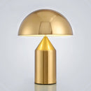 Axyaa Nordic Mushroom Table Lamp in White/Black/Gold - Elegant Lighting for Bedroom & Dining Room