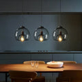 Axyaa Nordic Glass Ball Pendant Light - Luxury Modern Bedside Table & Restaurant Fixture