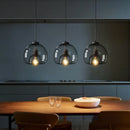 Axyaa Nordic Glass Ball Pendant Light - Luxury Modern Bedside Table & Restaurant Fixture