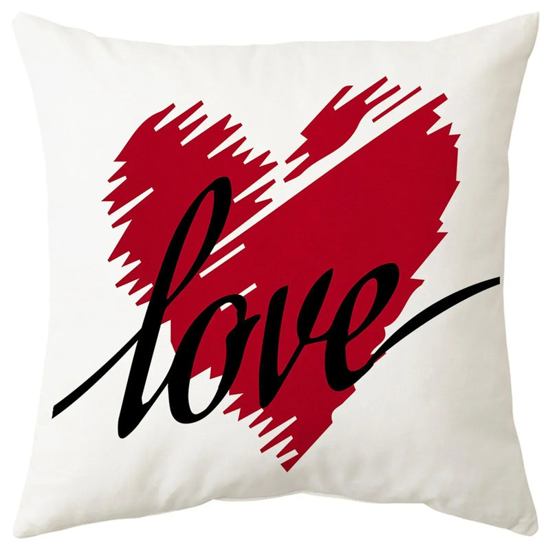 Axyaa Valentine's Day Decorative Pillowcase - Creative and Stylish Home Decor