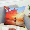 Axyaa Decorative Cushion Covers for Bed and Chair - Set of 2