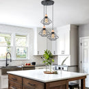 Axyaa Industrial Wood Ceiling Chandelier for Bedroom Cafe Bar Restaurant