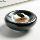 Axyaa Retro Ceramic Dessert Plate Set of 2