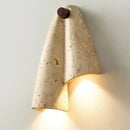 Axyaa Vintage Yellow Cave Stone Wall Lamp