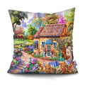 Axyaa Rustic Landscape Print Pillowcase