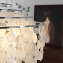 Axyaa Chrome Art Deco Chandelier: Luxury Suspension Light for Living Room