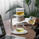 Axya Glass Teapot with Filter for Fresh Coffee Brewing