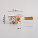 Axyaa Butterfly Love Flower Bowl Set - High-Value Creative Tableware