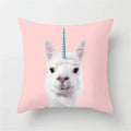 Axyaa Cartoon Animal Pillowcase 45x45cm Home Sofa Car Decor