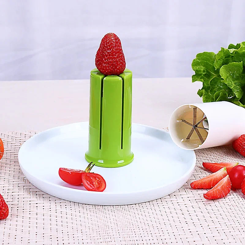 Axya Cucumber Strip Cutter Stainless Steel Blade Vegetable Divider Carrot Slicer