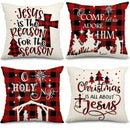 Christmas Decoration Pillowcase Axyaa Merry Christmas New Year Gift Sofa Cushion Cover
