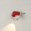 Axyaa Space Age LED Floor Lamp- Red and White Creative Design