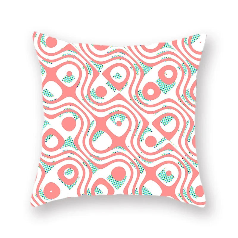 Axyaa Abstract Arrow Star Pattern Cushion Cover 45x45cm