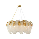 Axyaa Luxury Crystal Chandelier - Elegant Lighting for Various Spaces