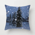 Axyaa Christmas Tree Throw Pillow Cover - Festive Home Decor