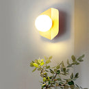 Axyaa Macaron LED Kids Wall Lamp | Nordic Ball Design for Bedroom, Living Room