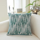 Axyaa Large Textured Accent Pillowcases, 45x45cm, Abstract Jacquard Design