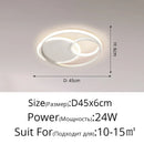 Axyaa Modern LED Ceiling Lamps for Home Indoor Lighting Decor