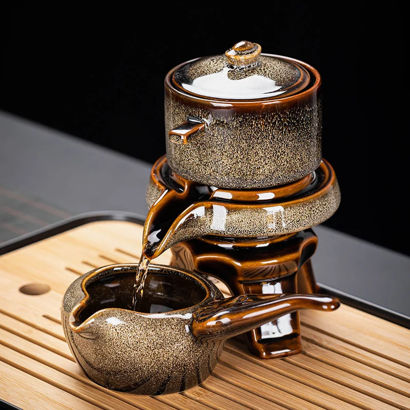 Axya Chinese Tea Set: High-End Kung Fu Porcelain Teapot & Tea Cup Set
