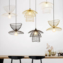 Axyaa Nordic Art Pendant Light - Modern Wrought Iron Lighting Fixtures