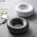 Axyaa Ceramic Dinner Plate Set - Restaurant Quality Molecular Cuisine Tableware