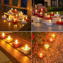 Axyaa Solar Tea Lights: Waterproof LED Candles for Party Garden Decor