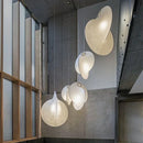 Axyaa Wabi Sabi Silk Pendant LED Chandelier for Home Decor Lighting