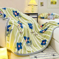 Axyaa Milk Flannel Printed Blanket