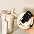 Axyaa Stainless Steel Thermal Water Bottle Filter Straw Tumbler - Office Gift