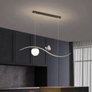 Axyaa Butterfly Chandelier for Dining Room Study Bar Office, Modern Minimalist Pendant Lamp