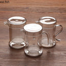 Axya Double Layer Glass Teapot for Tea and Coffee Brewing