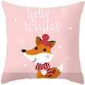 Axyaa Cute Animal Christmas Pillow Case for Home Sofa Chair Decor