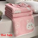 Axyaa Cotton Six-Layer Yarn Towel Quilt Blanket