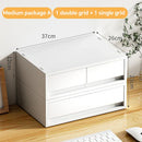 Axyaa 6-Tier Desk Organizer with Drawers and Dividers for Office, Jewelry, Cosmetics, and More