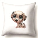 Axyaa Dog Puppy Print Pillow Cover Cushion - 45X45CM Home Decor