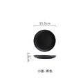 Axyaa Ceramic Western Cuisine Steak and Vegetable Plate Set for Home and Dining