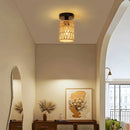 Axyaa Bohemian E27 Ceiling Light for Kitchen, Bathroom, Hallway - Farmhouse Style Lighting Fixtures