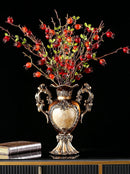 Axyaa European Resin Vase Dried Flower Arrangement Plate Home Decor