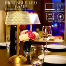 Axyaa Crystal Diamond LED Table Lamp for Home Office Bedroom