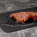 Axyaa Fast Defrosting Tray for Frozen Meat Large Size Groove Design Rapid Thawing Plate
