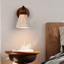 Axyaa Yellow Cave Stone Headboard Modern Minimalist LED Lamp