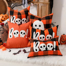 Axyaa Embroidered Ghost Halloween Pillow Cover - 45X45