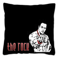 Axyaa Rock Face Cushion Cover: Funny Meme Throw Pillow for Home Decoration