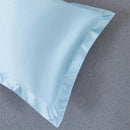 Axyaa Waterproof Ice Silk Pillowcase - Solid Color, Washable Liner Case