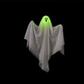Axyaa LED Flying Ghost Decor: Cute Halloween Outdoor Haunted House Decorations