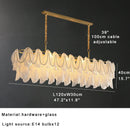 Axyaa Cloud Glass Pendant Light for Cozy Spaces